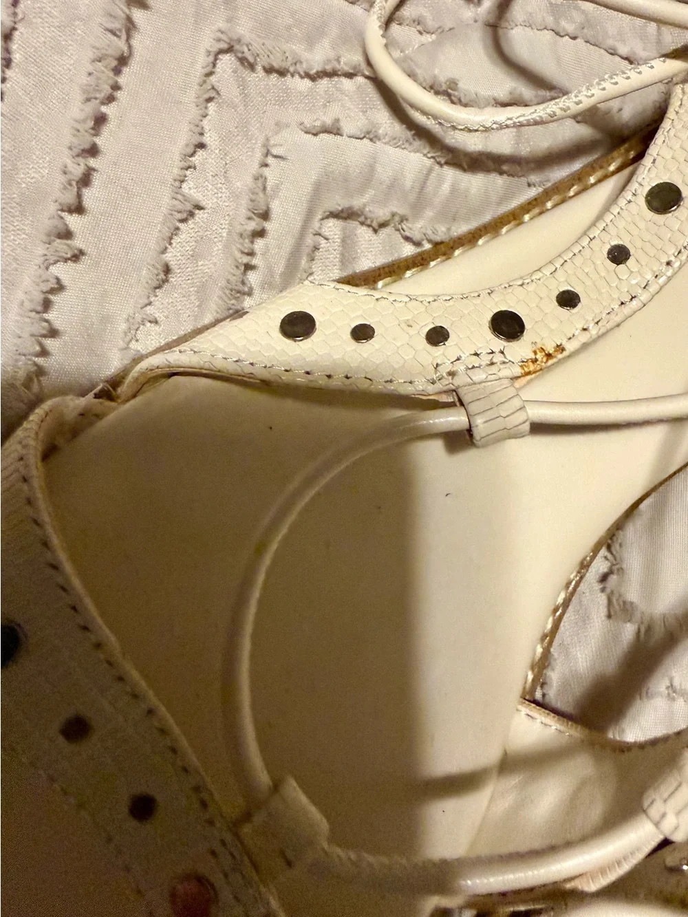 Vince Camuto Dawnicee Lace-Up Sandals with Stud Accents